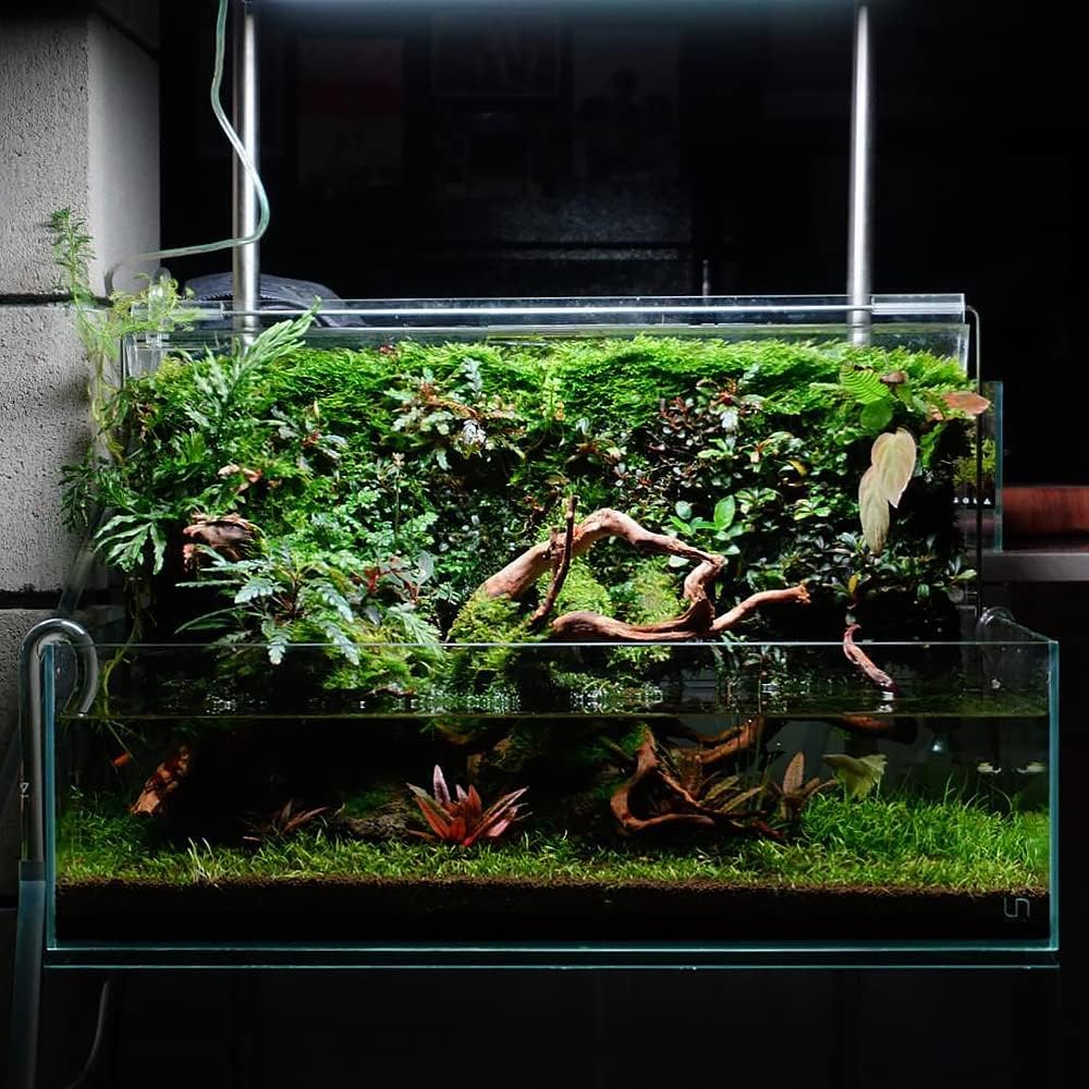 Ultum Nature Systems Controsoil - Freshwater Aqua Soil Substrate for Fish, Shrimp, Live Plant Propagation and Aquascaping - 6.8pH Low Ammonia, Volcanic Ash - Brown, Fine (1 Liter | 2LB)