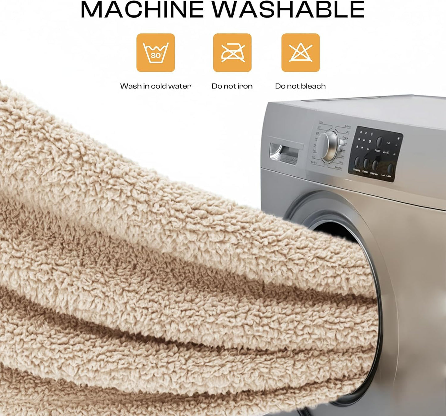 1 Pack 3 Calming Blankets Fluffy Premium Fleece Pet Blanket Soft Sherpa Throw for Dog Puppy Cat Beige Medium (30" x20'')