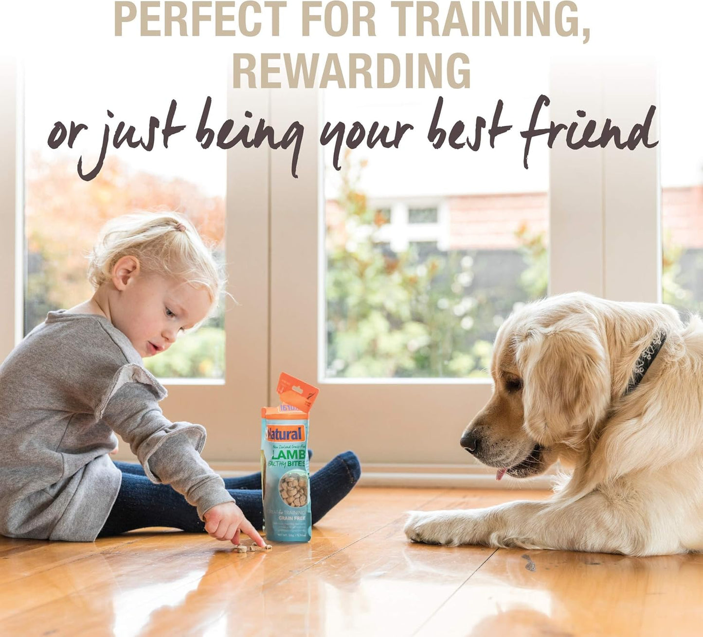 K9 Natural, Freeze-Dried Single Ingredient Dog Treats, High-Value, Low-Calorie Protein Bites for Active Dogs, Healthy Dog Training Treats, Grain-Free Reward, Lamb Lung, 1.76oz