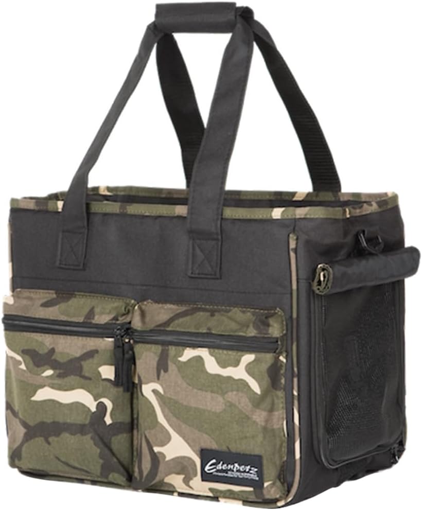 Cat Carrier Bag, Foldable Pet Bag Airline Approved, Pet Travel Carrier for Medium Cats Small Cats Dogs, Sturdy Transport Carriers Long Trips(Black)