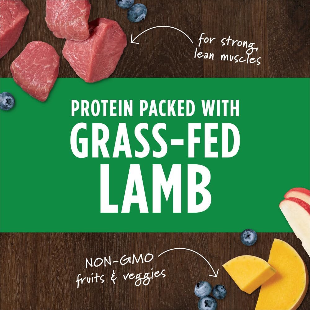 Instinct Raw Boost Mixers, Freeze Dried Dog Food Topper, Grain Free - Grass Fed Lamb, 5.5 oz. Bag