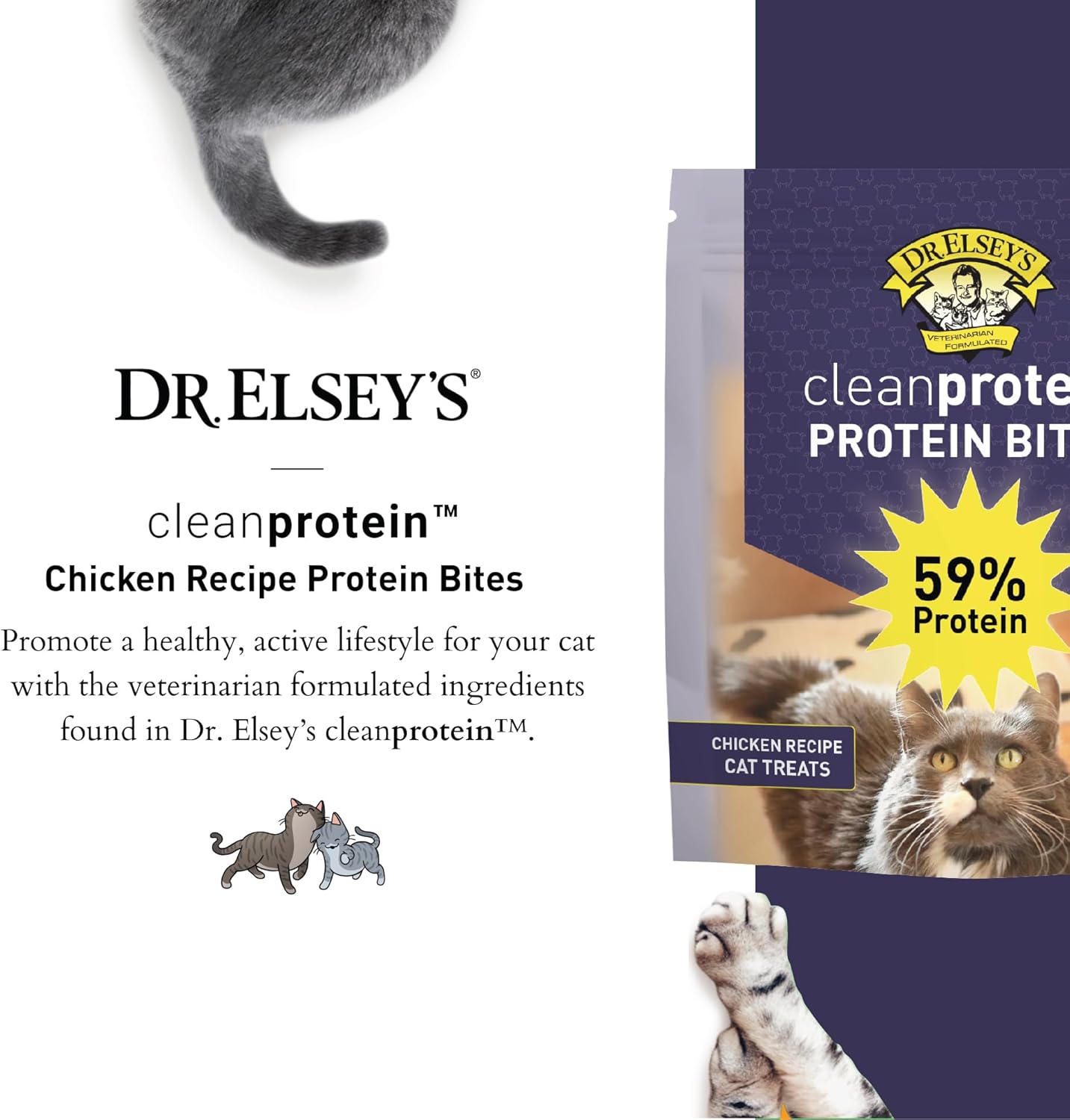 Dr. Elsey's cleanprotein Protein Bites Chicken 12 oz..