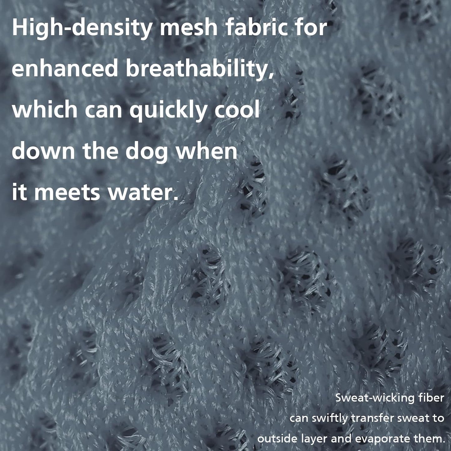 2 Pack Cooling Shirts for Dogs, Lightweight Mesh Breathable Dog Clothes for Medium Dogs Boy Girl,Sun-Protection Sleeveless Shirts for Dog&Cat Puppy Vest Pet Apparel - L