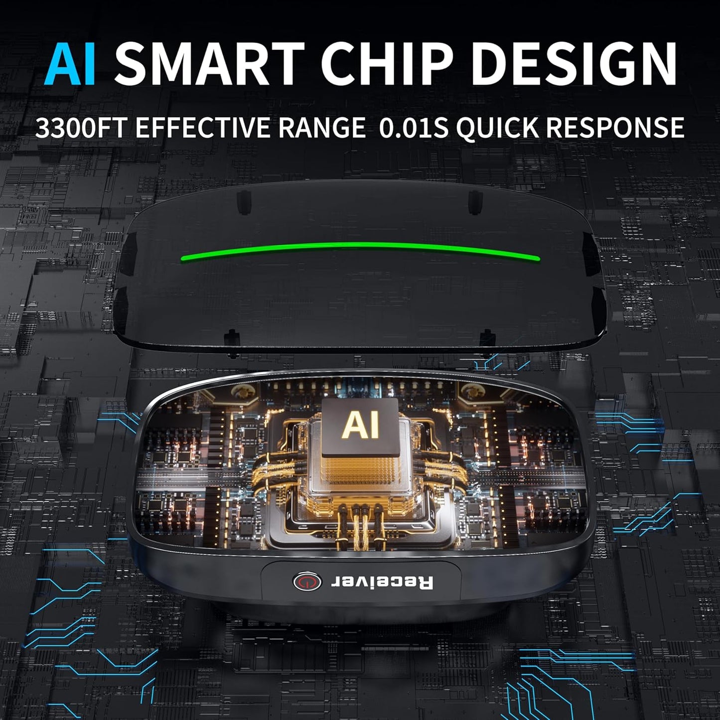 Dog Training Shock Collar 4000FT Dog Bark Collar with Remote IP67 Waterproof 4 Training Modes Beep Vibration Shock Light Mode Magnetic Charger Electric Dogs Collar 8-25 inches Double Shock Iron Black