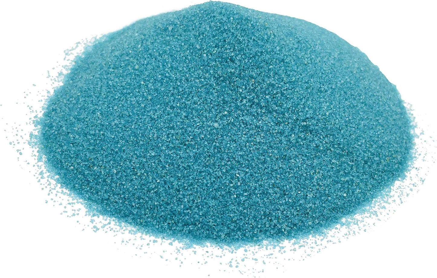 Teal Sand - Fine Sand for Zen Garden, Resin Incense Burner, Smudge Bowl, Ritual Incense, Cast Iron Cauldron, Unity Ceremony, Sensory Bin Table, Mandalas, Crafts by Alternative Imagination (1 Pound)